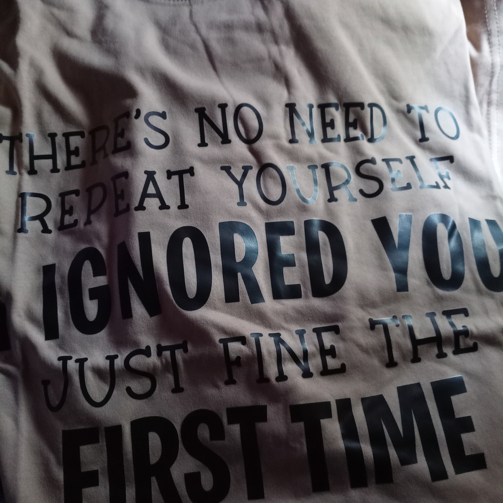 Graphic Tee with Bold Text